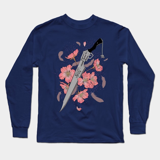 Gunblade Long Sleeve T-Shirt by RioBurton